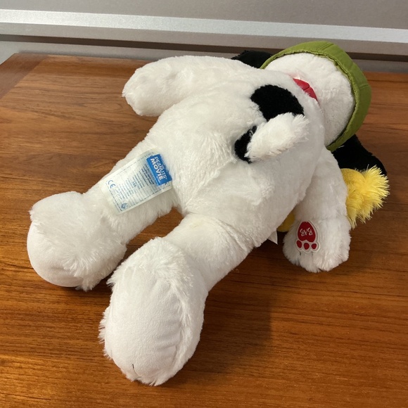 Build A Bear Peanuts Movie Snoopy Woodstock Ace Pilot Plush Stuffed Animal - Picture 7 of 9